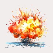 explosion clipart