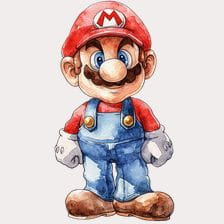 cute Super Mario clipart