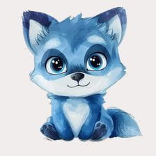 cute bluey clipart