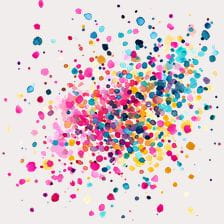 colorful confetti clipart