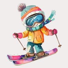 skiing clipart clipart