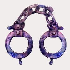 watercolor handcuff clipart