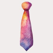 watercolor tie clipart
