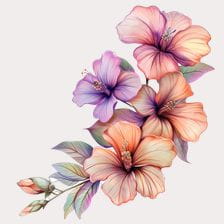 cute flowers clipart