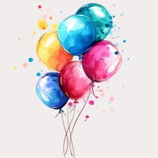 colorful Balloon Clipart