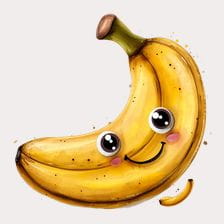 cartoon Banana Clipart