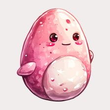 Tiny Pink Blob Clipart