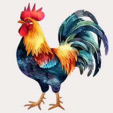 rooster clipart