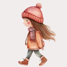 walk clipart