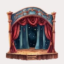 cute theater clipart