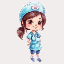 Cute Nurse Clipart